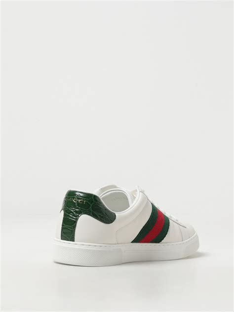 gucci sneakers ace in pelle poco prezzzo|ace sneakers gucci.